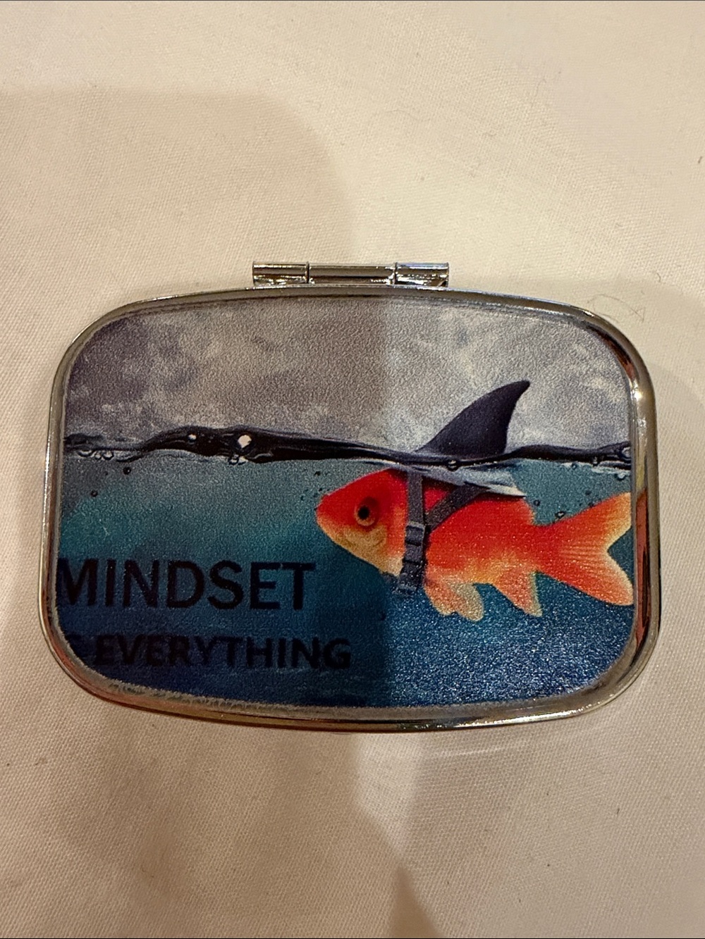 Metal Pill Case Organizer - Assorted Color Designs - Picture 12 of 15